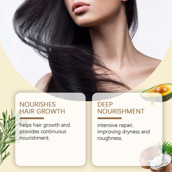 Hair Oil for Dry Hair & Nourished, Healthier-Looking Scalp