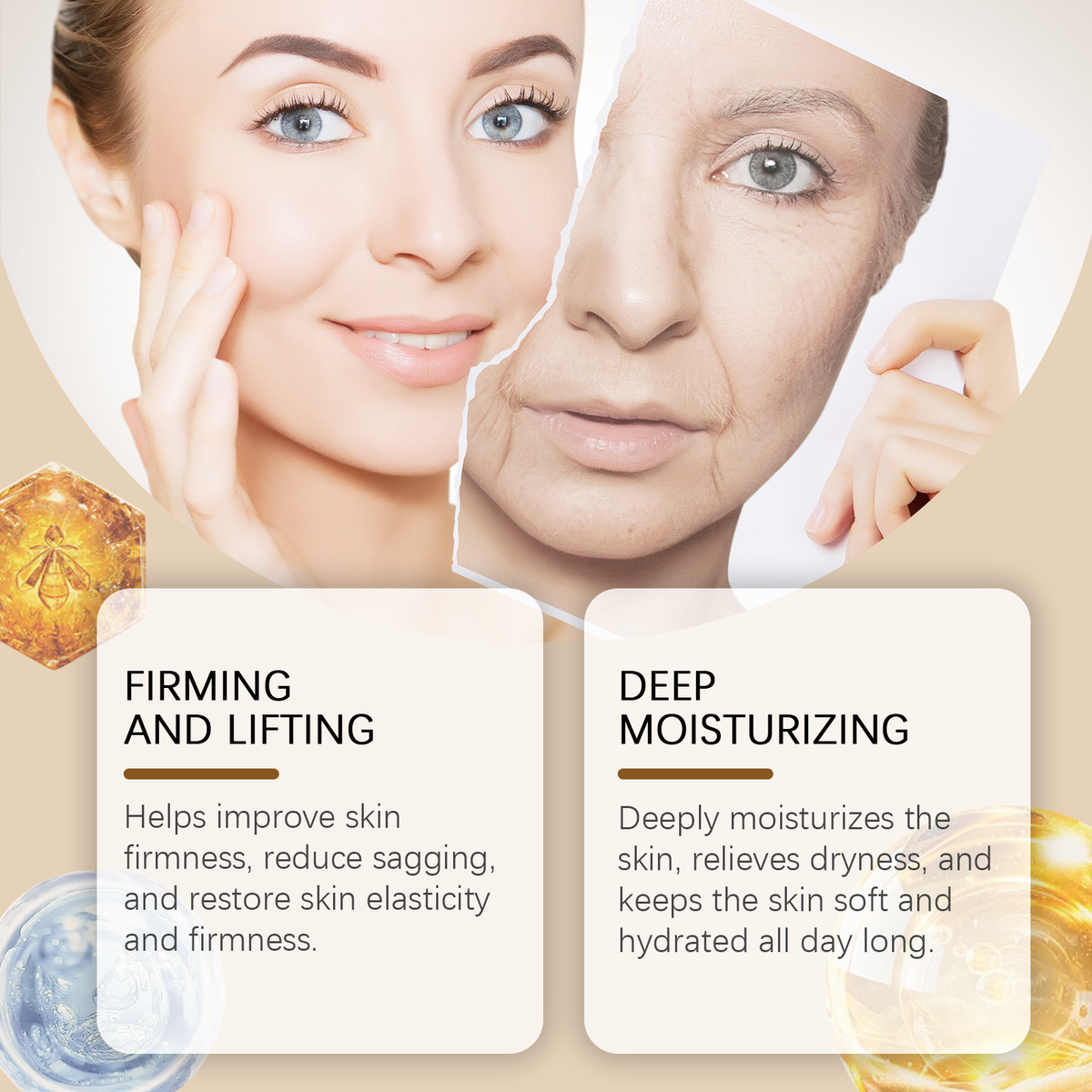 Bee Venom Firming Essence for Lifting & Wrinkle Repair