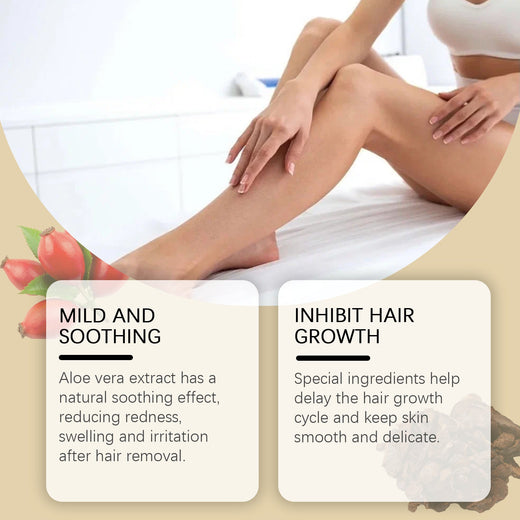 Perfumed Hair Removal Oil for Gentle Regrowth Reduction