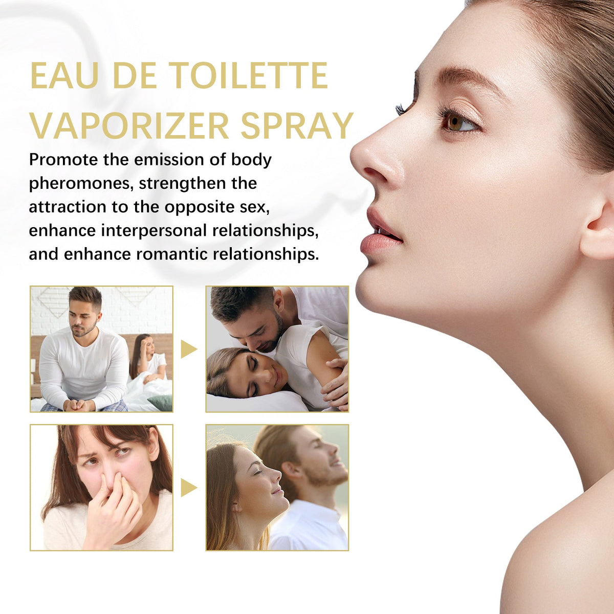 Women's Fragrance 30ml Romantic Vaporizer Spray Gift