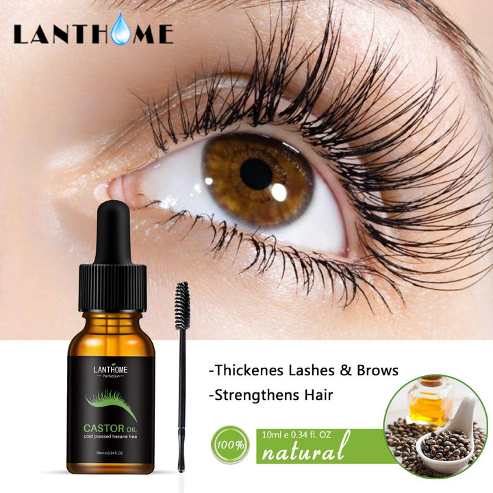 Castor Oil Eyelash Growth Oil for Fuller-Looking Lashes