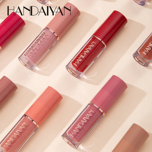 12-Color Liquid Lipstick Set for Every Makeup Look
