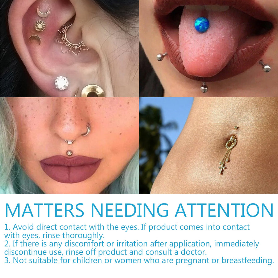 Piercing Aftercare Spray — Prevent Infection & Soothe Pain