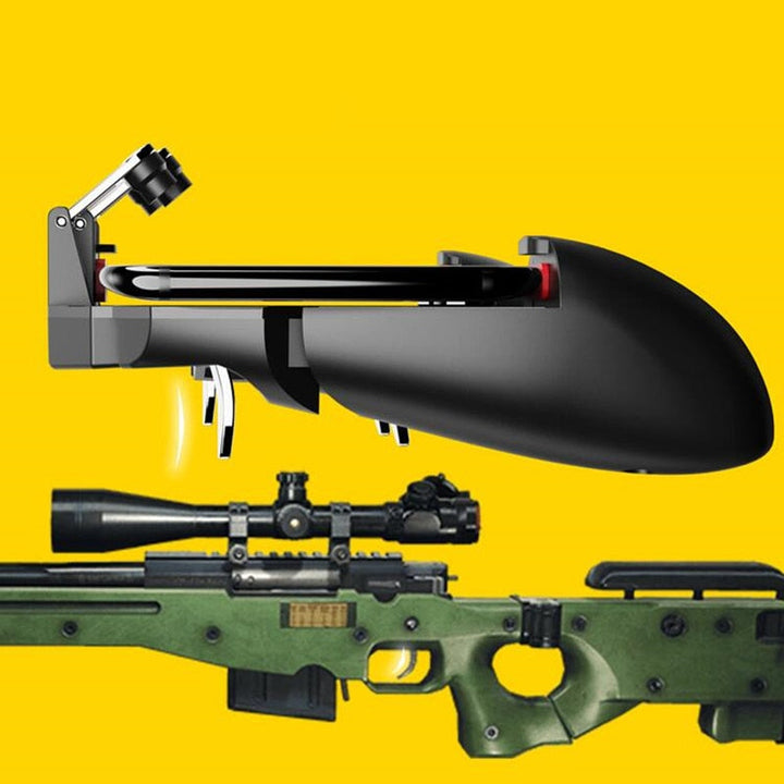 Mobile Gamepad with Metal Triggers — Console Control for PUBG