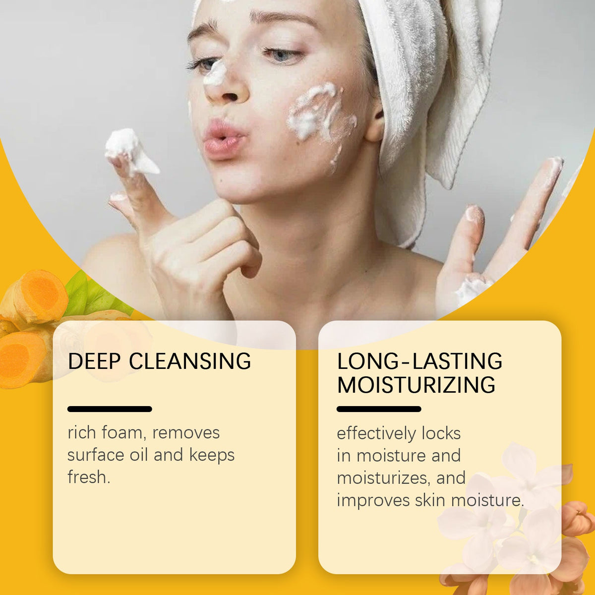 Turmeric Clove Soap for Deep Cleansing & Moisture
