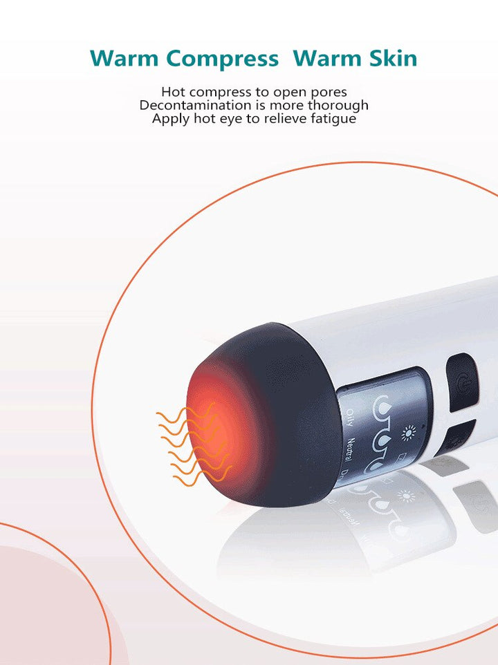 Facial Pore Vacuum Cleaner — Safe Blackhead Removal & Pore