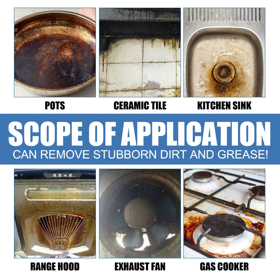 Kitchen Foam Degreaser Spray — No-Scrub Grease Remover