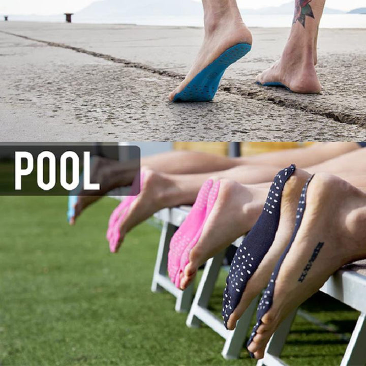Stick-On Foot Soles — Barefoot Beach Protection That Stays