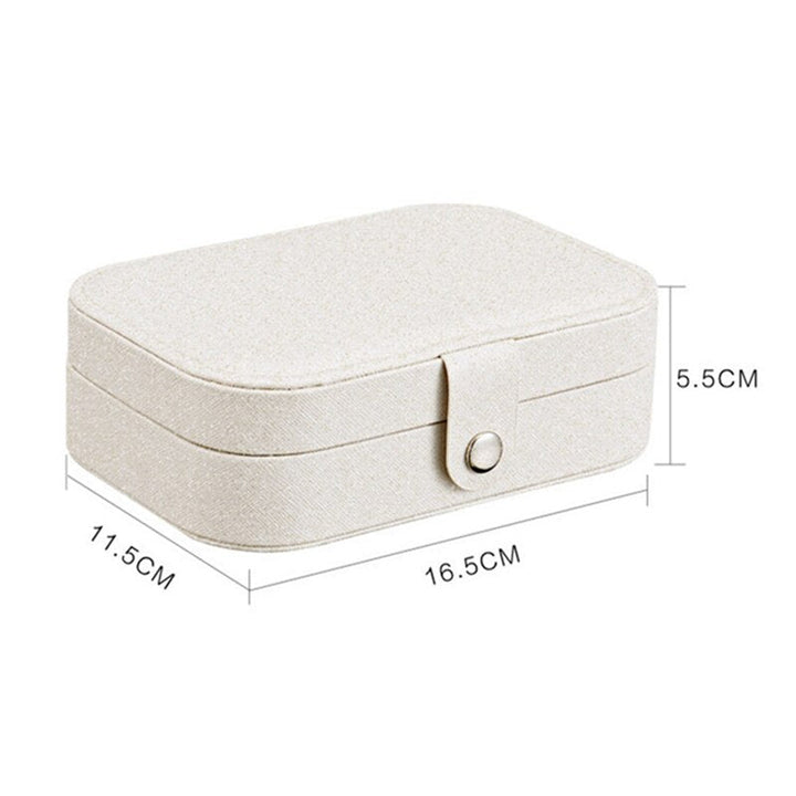 Jewelry Travel Case — Tangle‑Free Organization in Cream