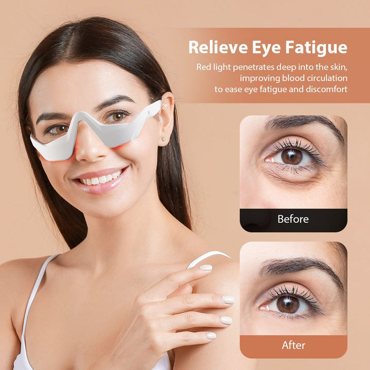 Eye Massager — Red Light & EMS Therapy for Dark Circles