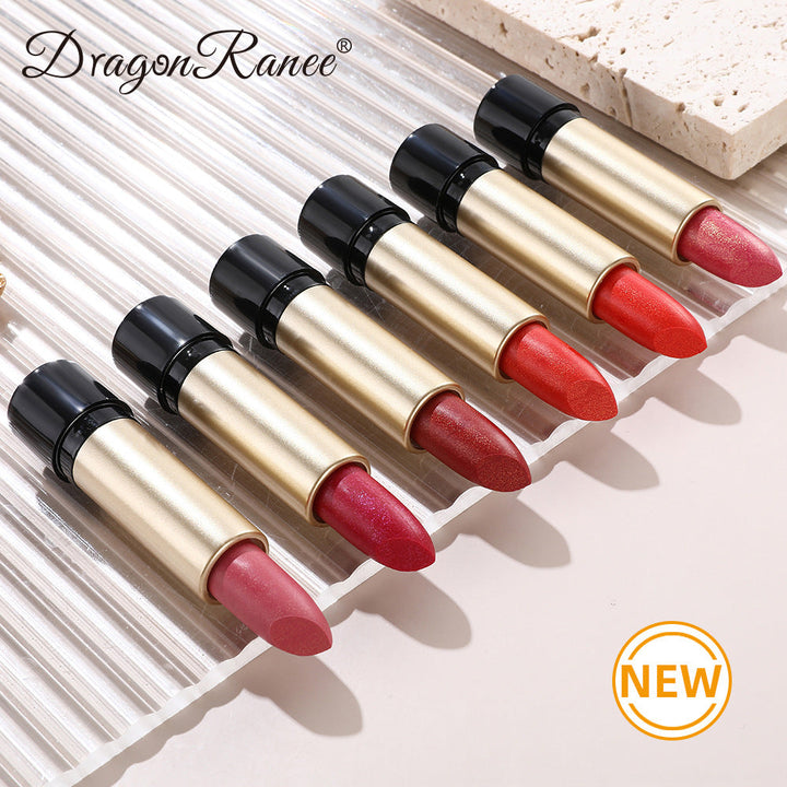 Pearlescent Shimmer Lipstick for Sparkling, Glossy Lips