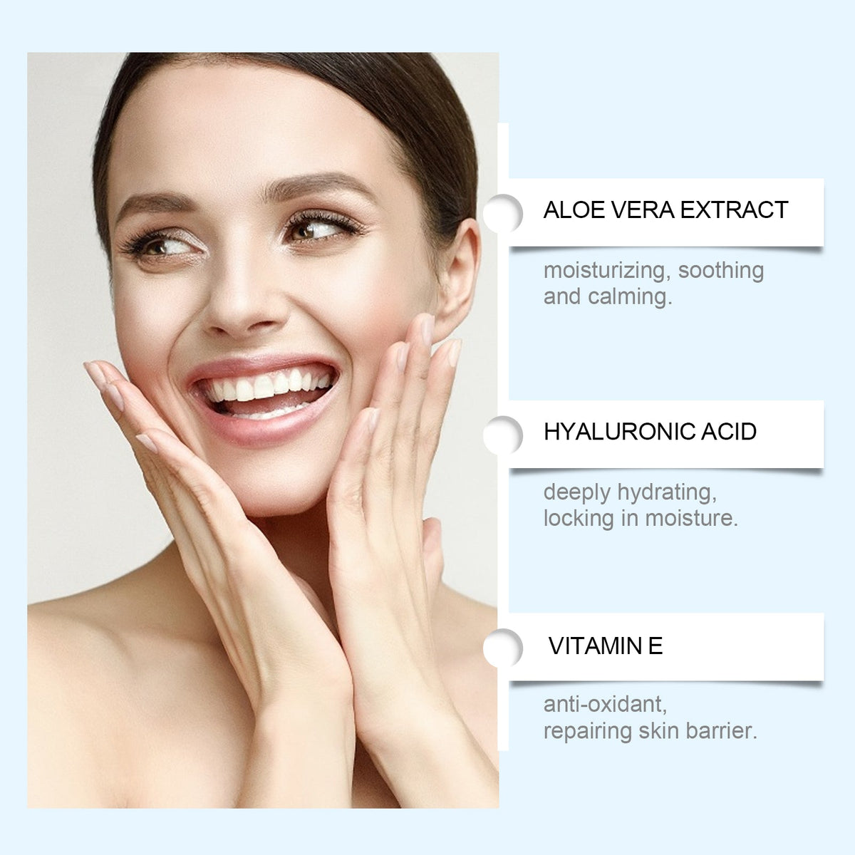 Lightweight Liquid Foundation for Hydrated Natural Makeup