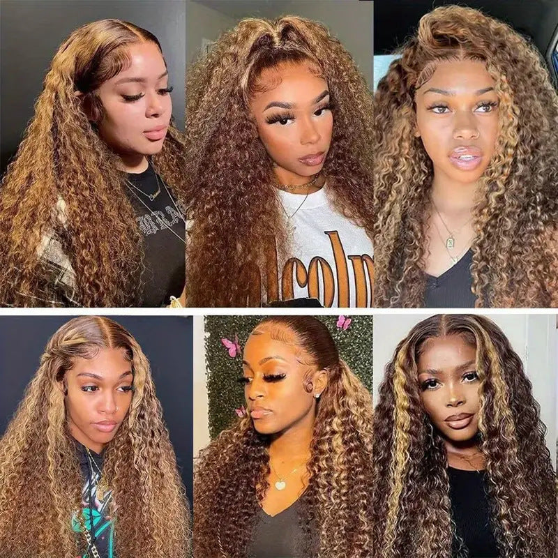 HD Lace Front Wig — Undetectable Honey Blonde Waves