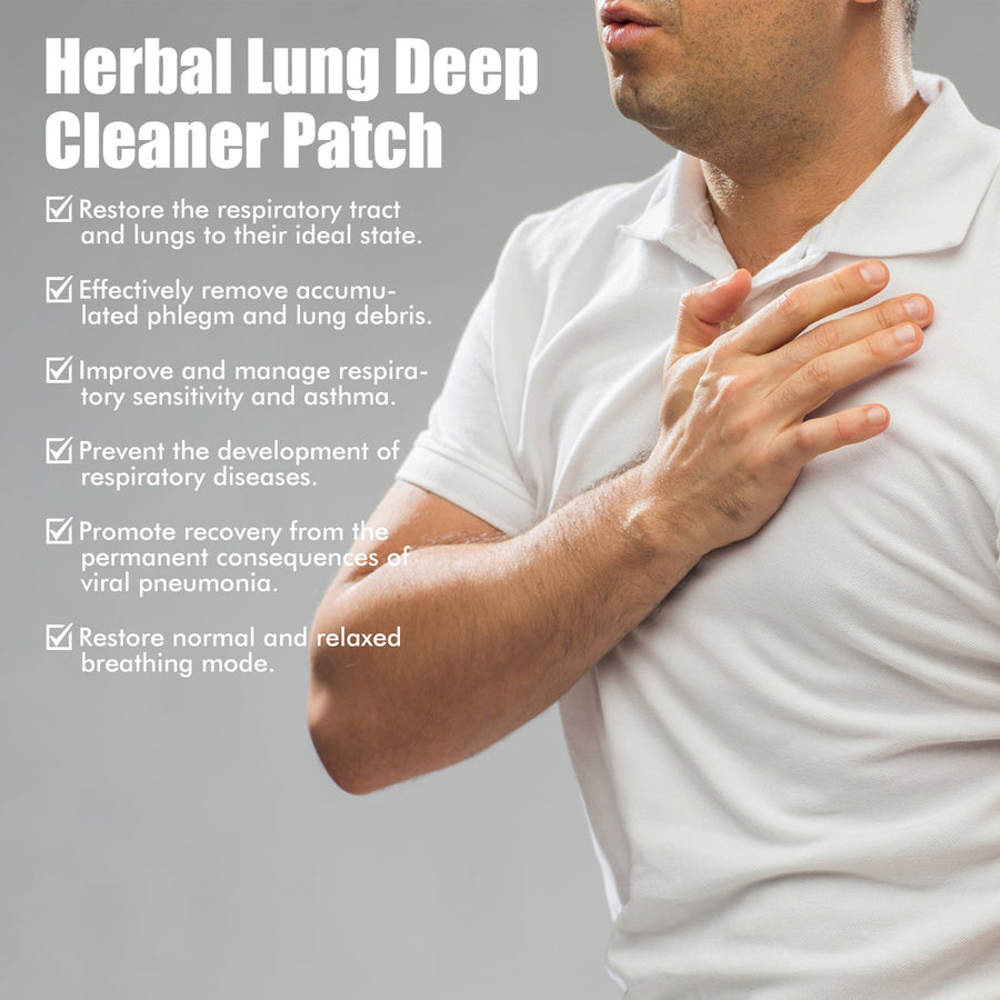 Herbal Lung Cleanse Patch — Clearer Breathing in 28 Days