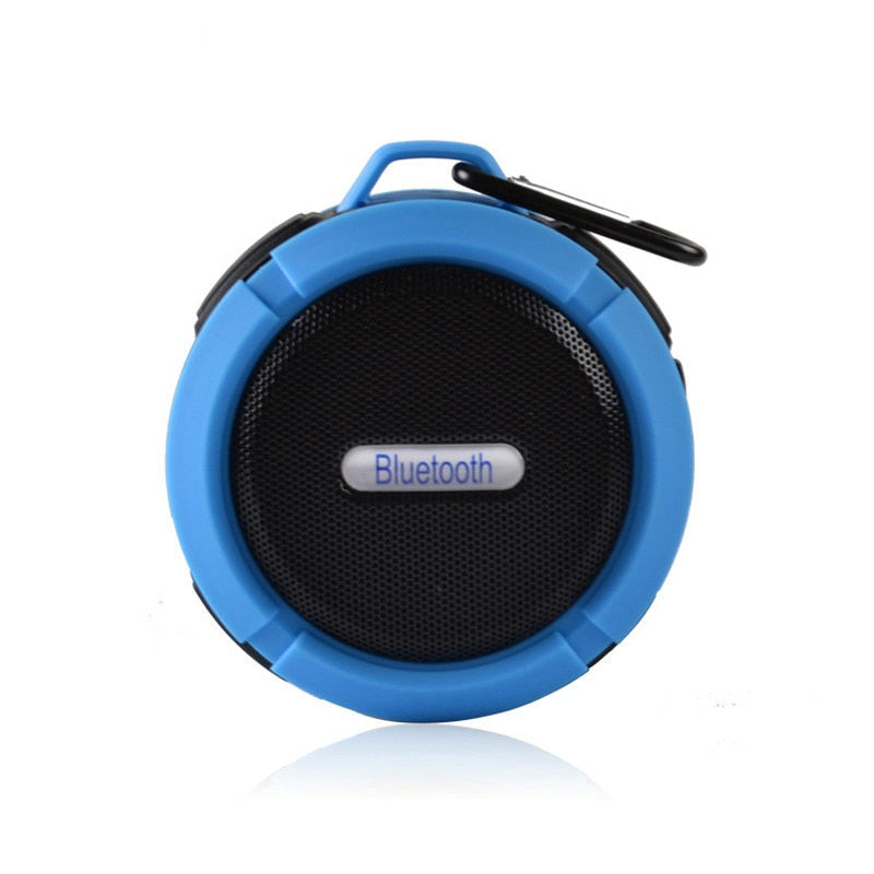 Portable Waterproof Bluetooth Speaker — Outdoor Bass Sound