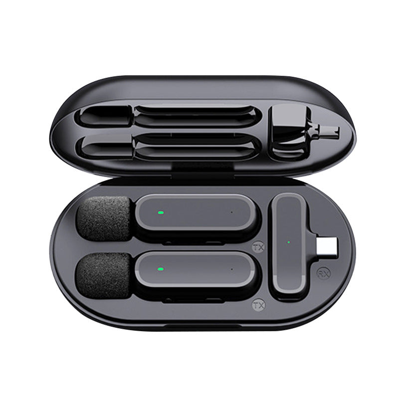 Wireless Lavalier Mic System – Dual Mic for TikTok & Live