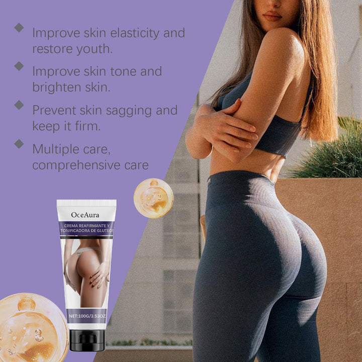 OceAura Hip Firming Cream for Elasticity & Lift