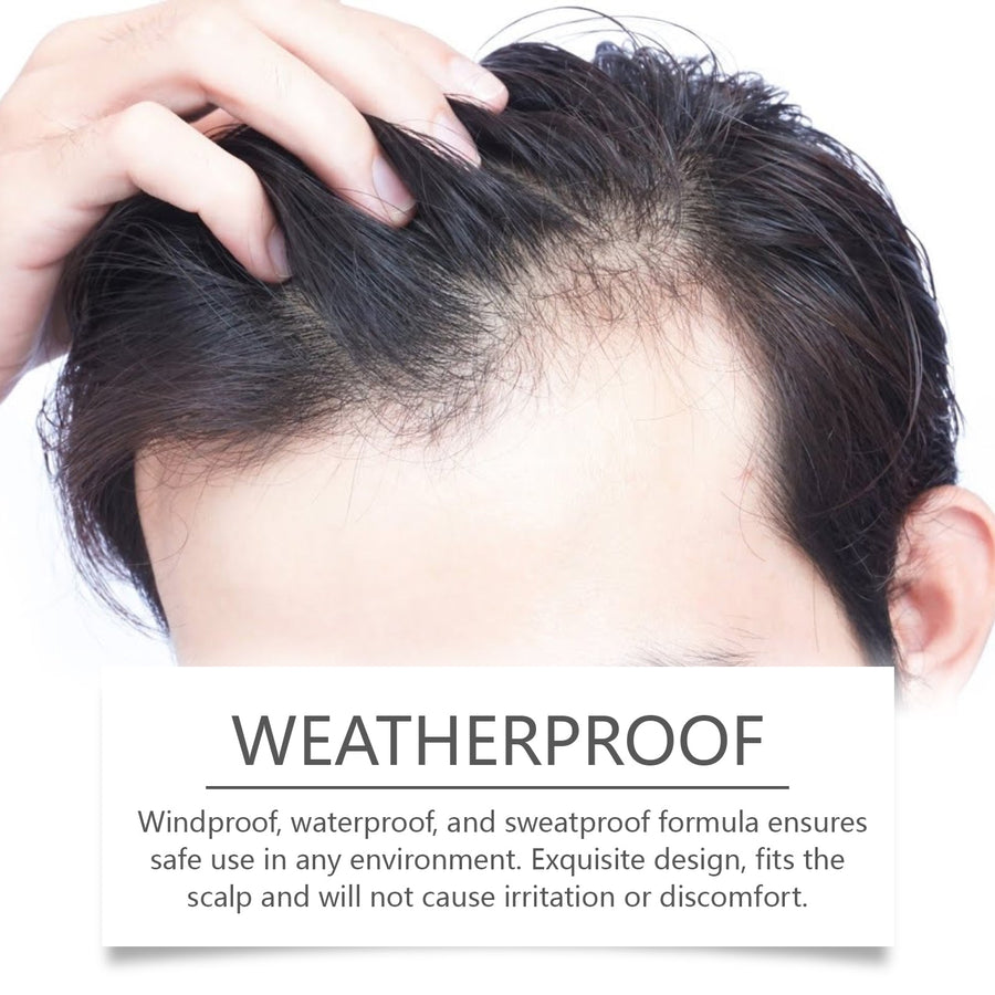 Hair Volumizing Powder for Sparse Hairline Gap Coverage