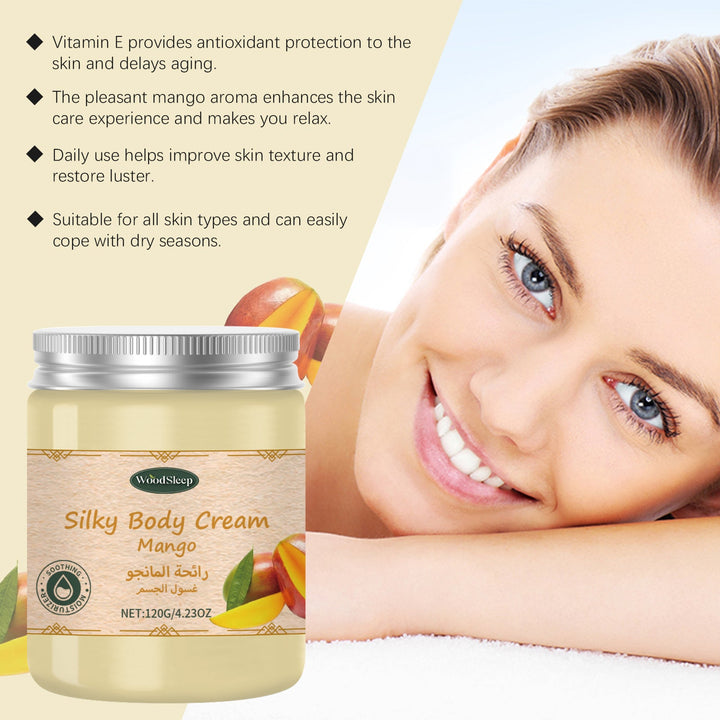 Mango Body Cream for Deep Moisture and Softer Skin