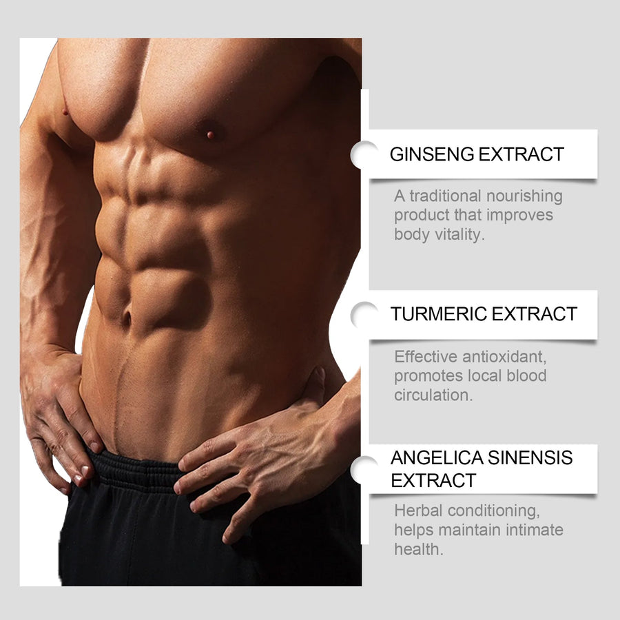 Massage Gel — Herbal Vitality & Intimate Wellness for Men
