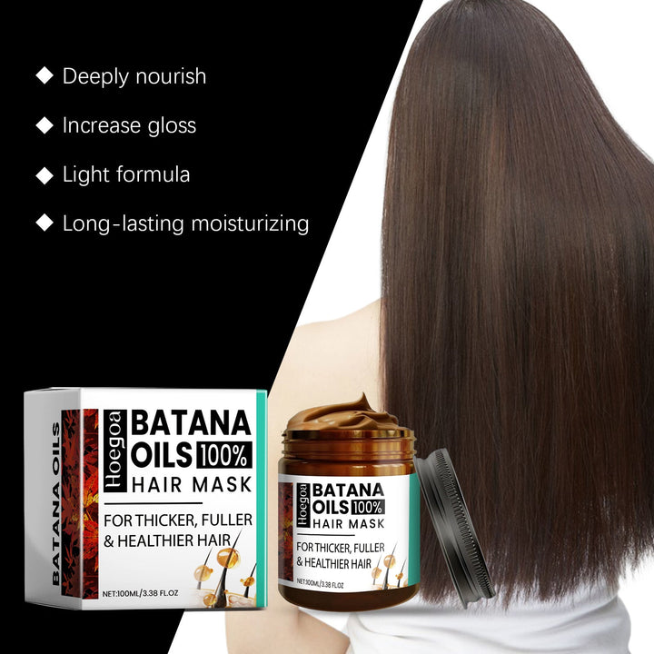 Batana Oil Hair Mask for Thicker, Fuller-Looking Hair