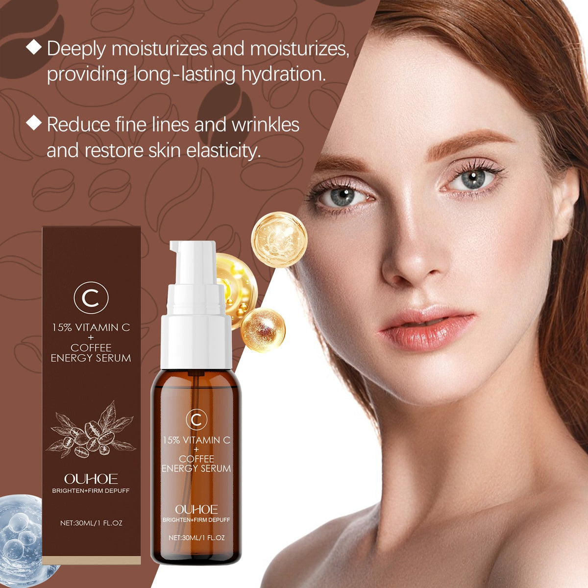 Vitamin C Facial Serum for Bright, Firm-Looking Skin