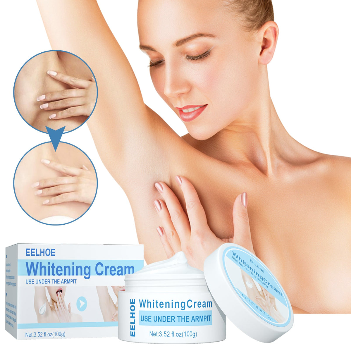 Underarm & Body Brightening Cream for Dark Spots