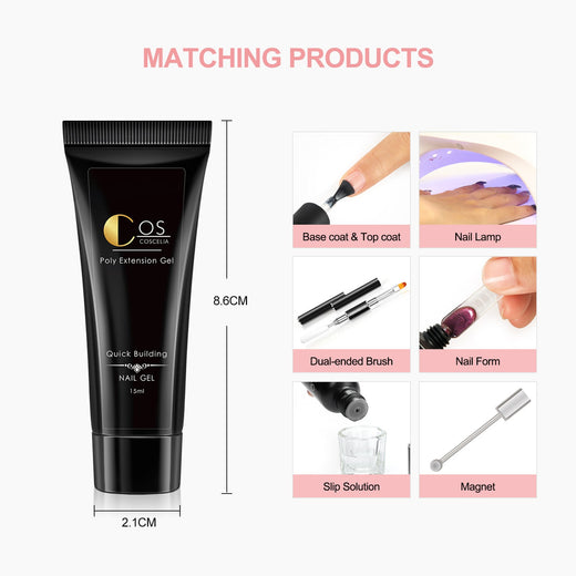 Painless Fast Crystal Extension Glue Cat Eye Manicure Photot