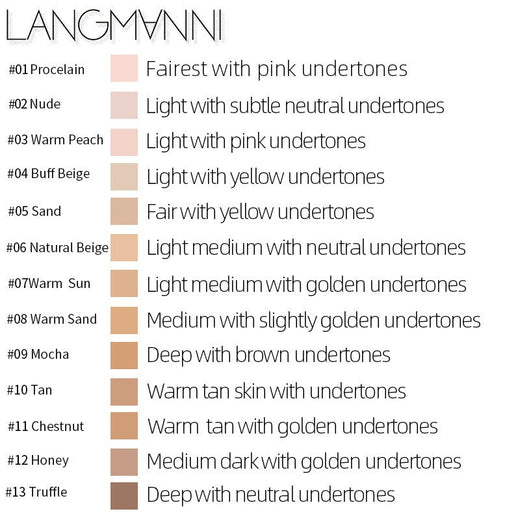 Matte Foundation Makeup: Full Coverage Oil Control