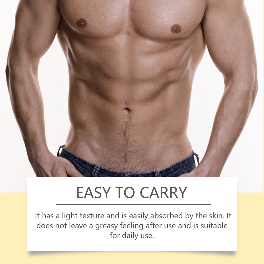 Men’s Chest Firming Oil – Bee Venom Contouring for Definition