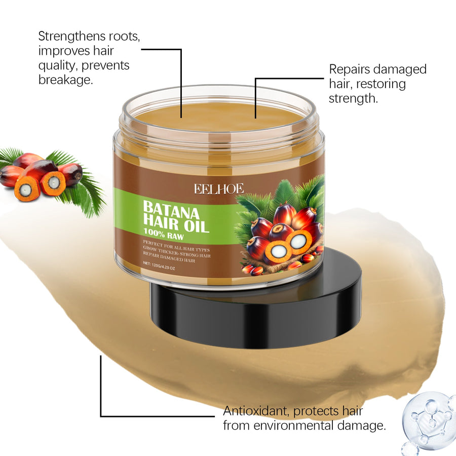 Batana Hair Oil for Deep Nourishment and Glossy Shine