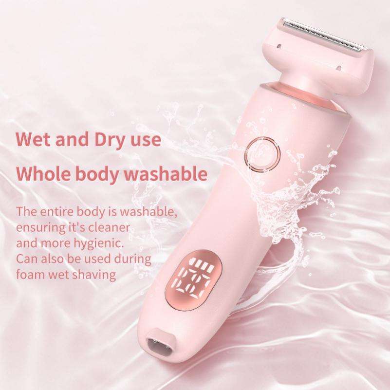 Women's Electric Hair Removal Device for Wet-Dry Use