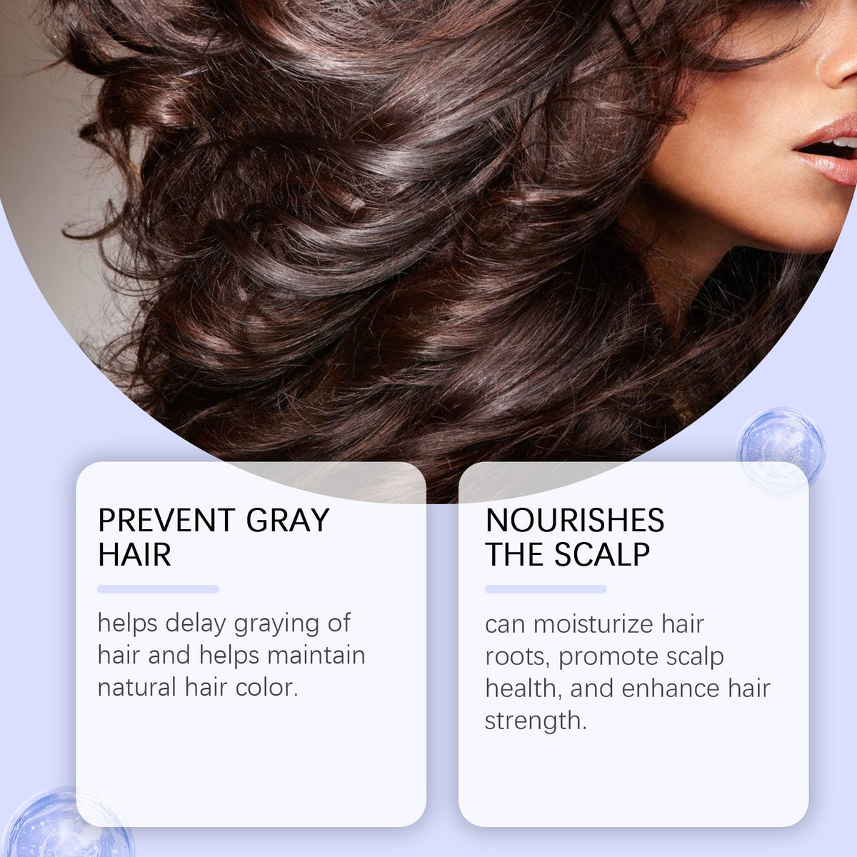 Grey Hair Serum for Nourished, Lustrous-Looking Hair