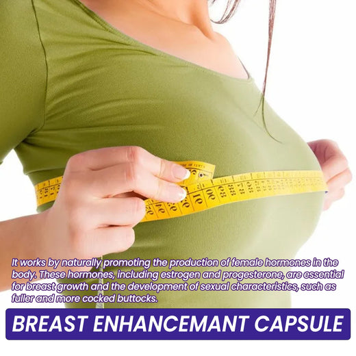 Breast Enlargement Capsules - Fuller, Firmer Chest Naturally
