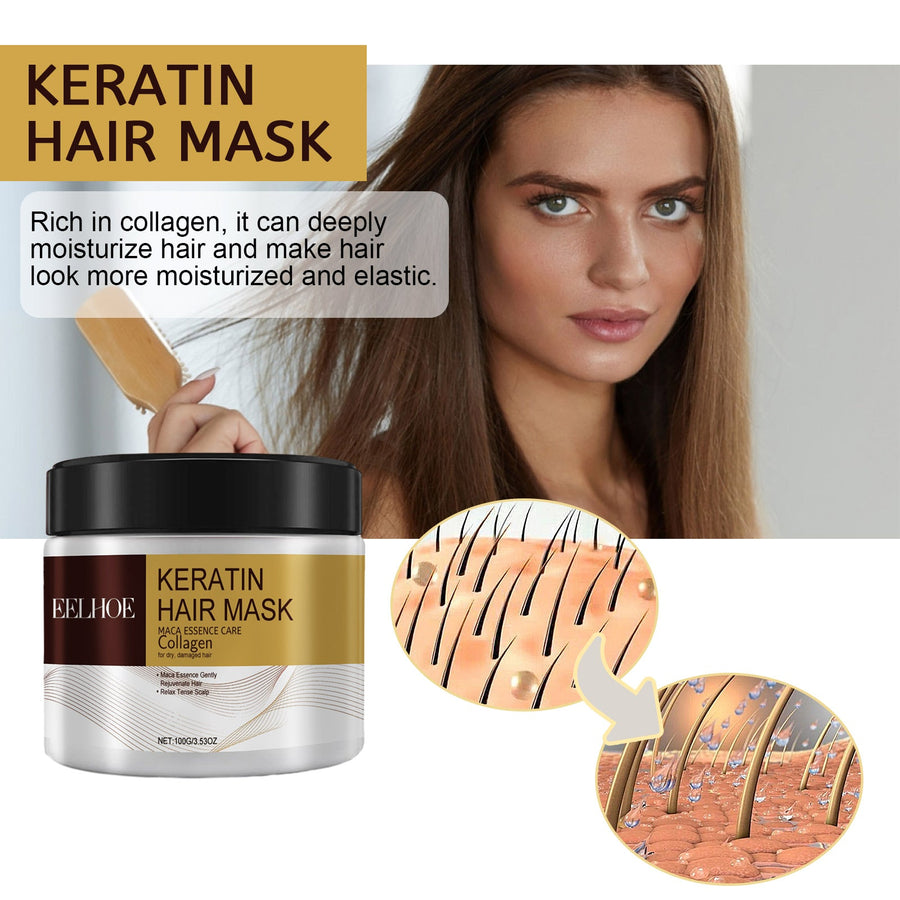 Hair Repair Mask for Deep Moisture & Smoother Hair