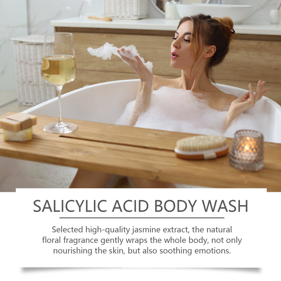 1% Salicylic Acid Body Wash for Smoother, Cleaner Skin