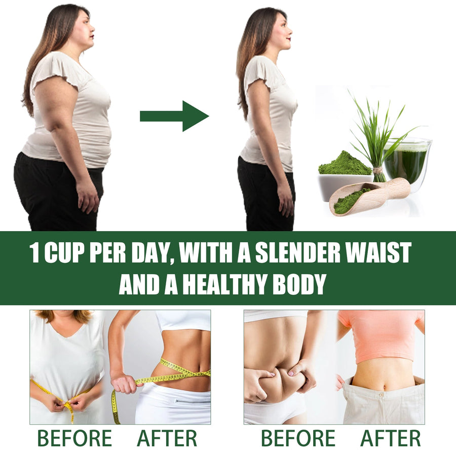 Barley Grass Powder — Slender Waist & Healthy Body