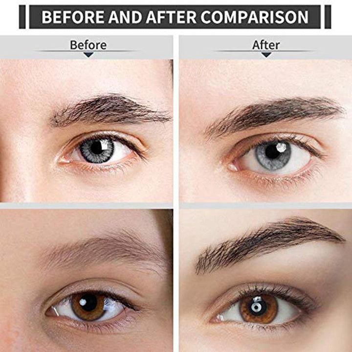Electric Eyebrow Trimmer — Painless 360° Precision with LED