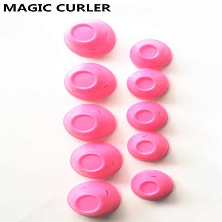 Magic Curler Silicone Hair Rollers — Heatless Bouncy Curls