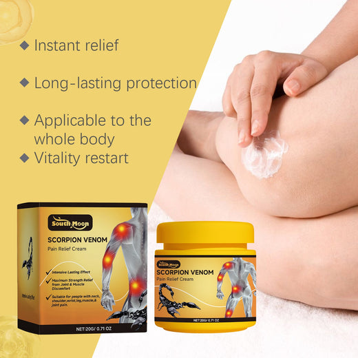 Scorpion Venom Pain Relief Cream — Maximum Strength Joint &