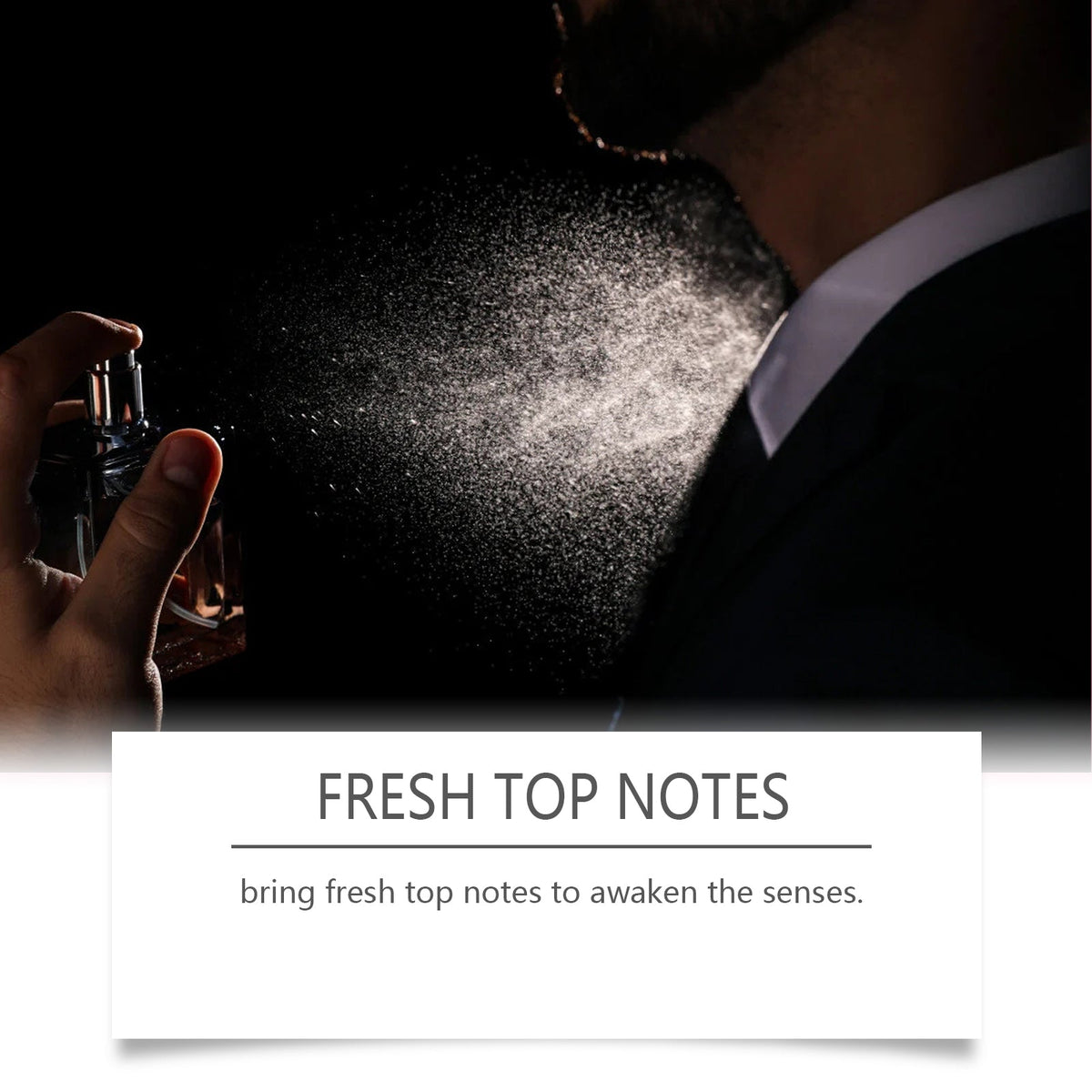 Amber Wood Perfume Spray for Fresh, Lasting Daily Charm