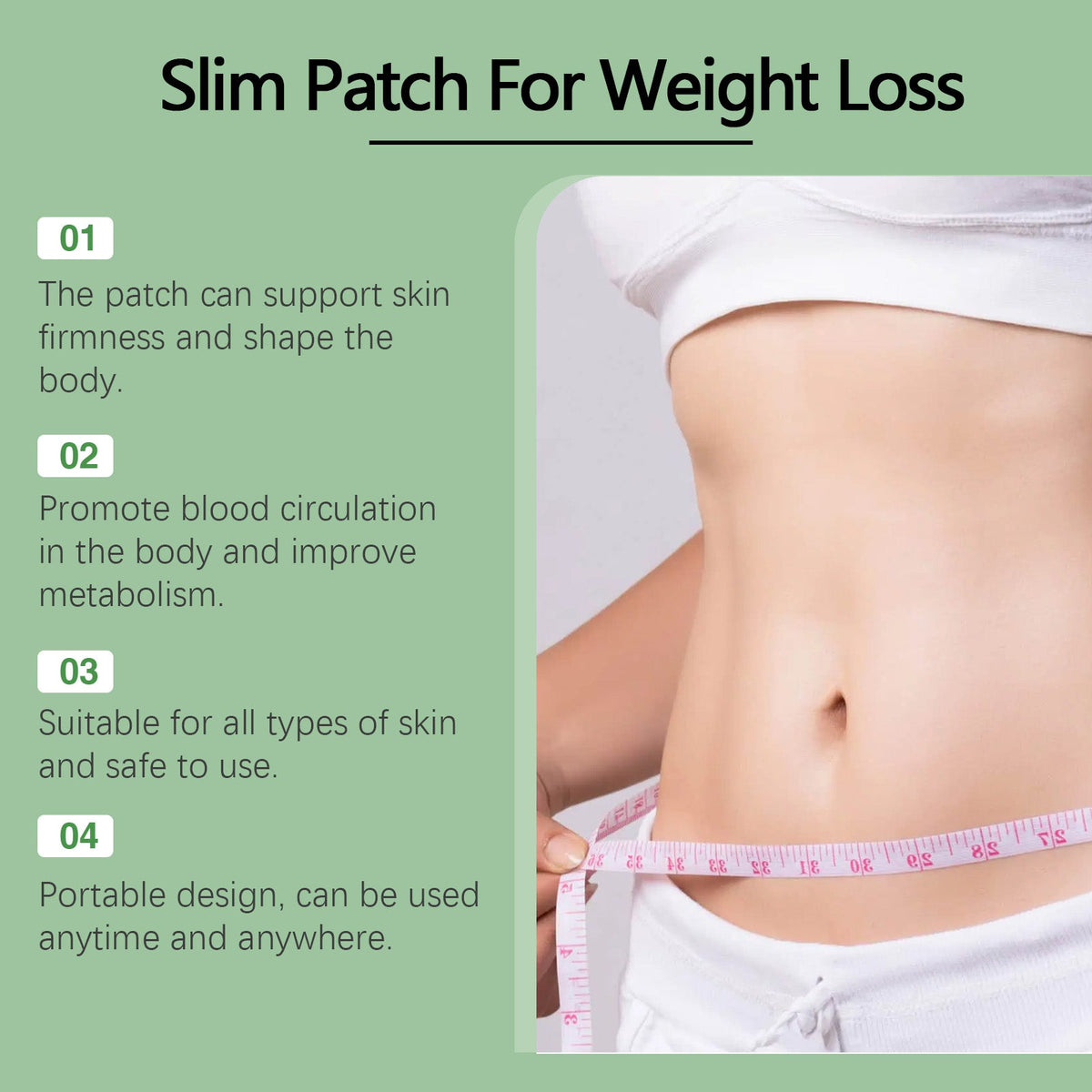 Bee Venom Shaper Patch for Tummy, Arms and Curves