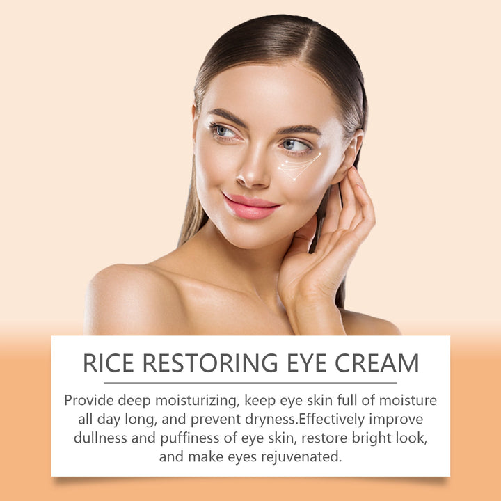 Rice Ferment Eye Cream for Dark Circles & Fine Lines