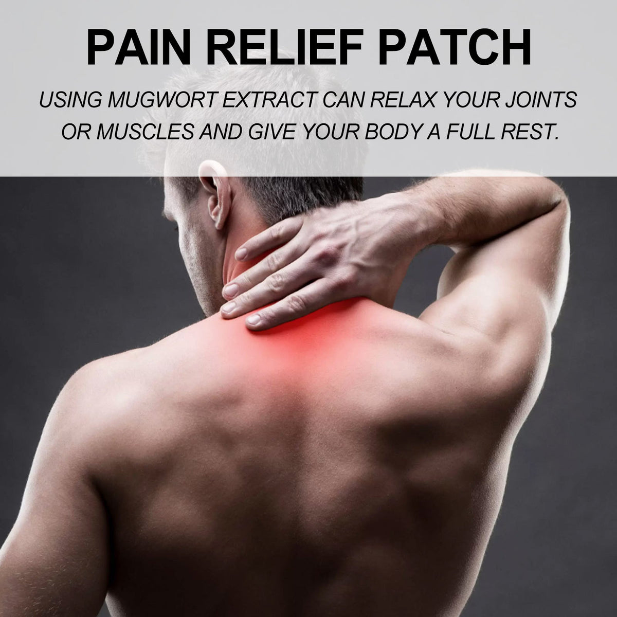 Wormwood Pain Relief Patch — Long-Lasting Herbal Relief