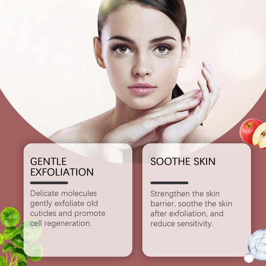 AHA BHA Exfoliating Serum with Roller Applicator