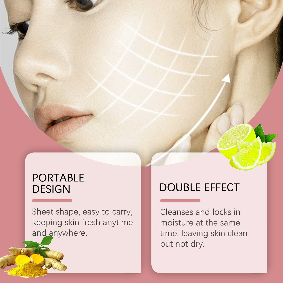 Kojic Acid Turmeric Cleansing Pads — Brighter Skin in 20