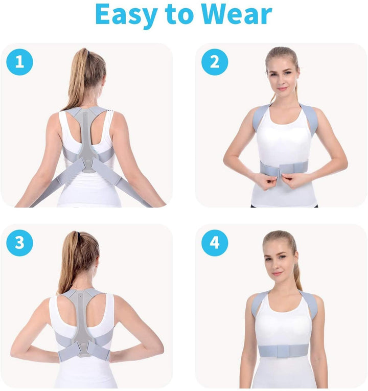 Back Posture Corrector – Develops Muscle Memory & Relieves