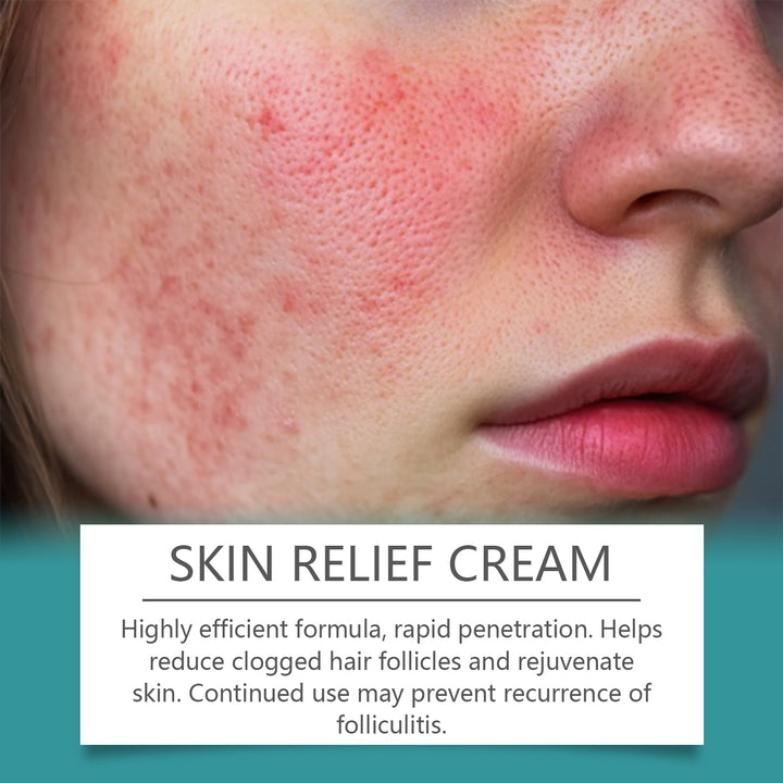 Folliculitis Relief Care Cream for Clogged Hair Follicles