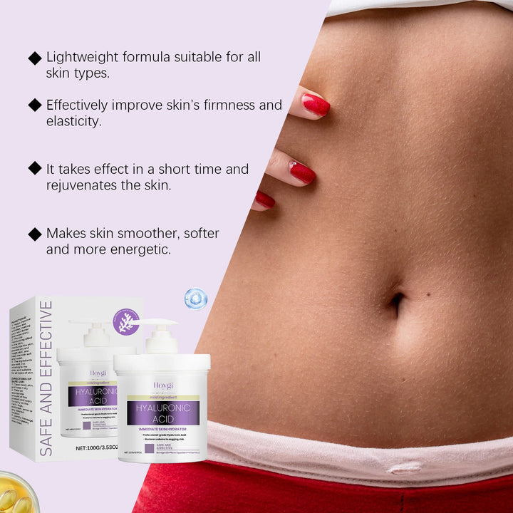 Hyaluronic Acid Body Cream for Sagging Skin Firmness