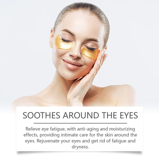 Hoygi Gold Eye Masks for Dark Circles & Puffiness